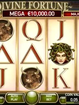 Divine Fortune by NetEnt at RoyalOak Casino